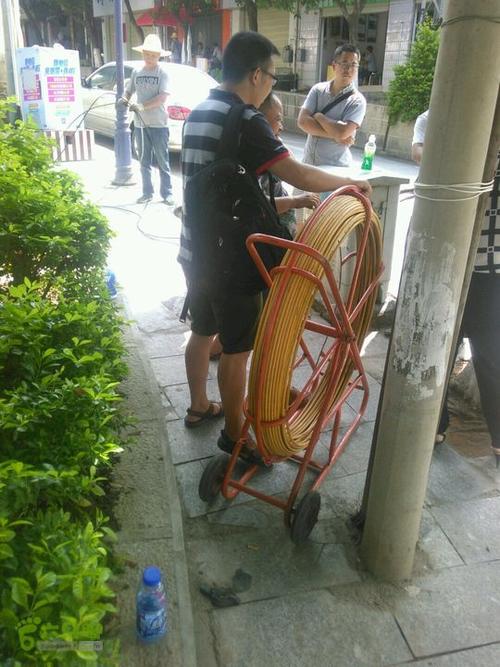 广电NGB项目2014年网络改造工程 云县机房至打铁街48号光交箱光缆敷设纪实